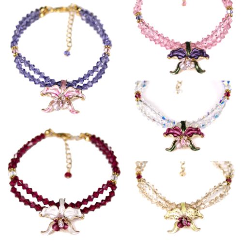 Orchid Bracelets