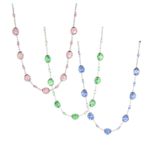 Flower Bubble Necklaces