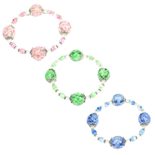 Flower Bubble Bracelets