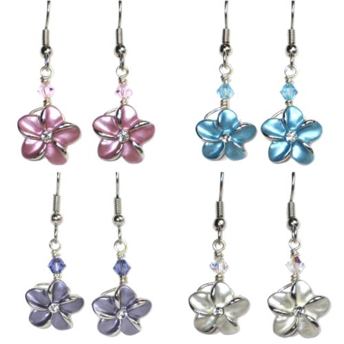 Classic Plumeria Earrings