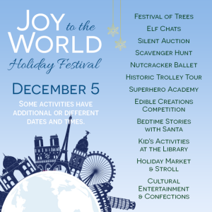 Newtown Joy to the World Holiday Festival Flier