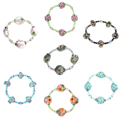 Flower Bracelets