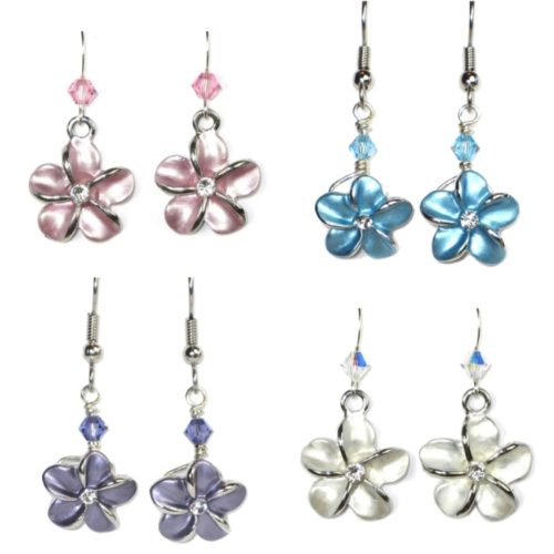 Plumeria Earrings